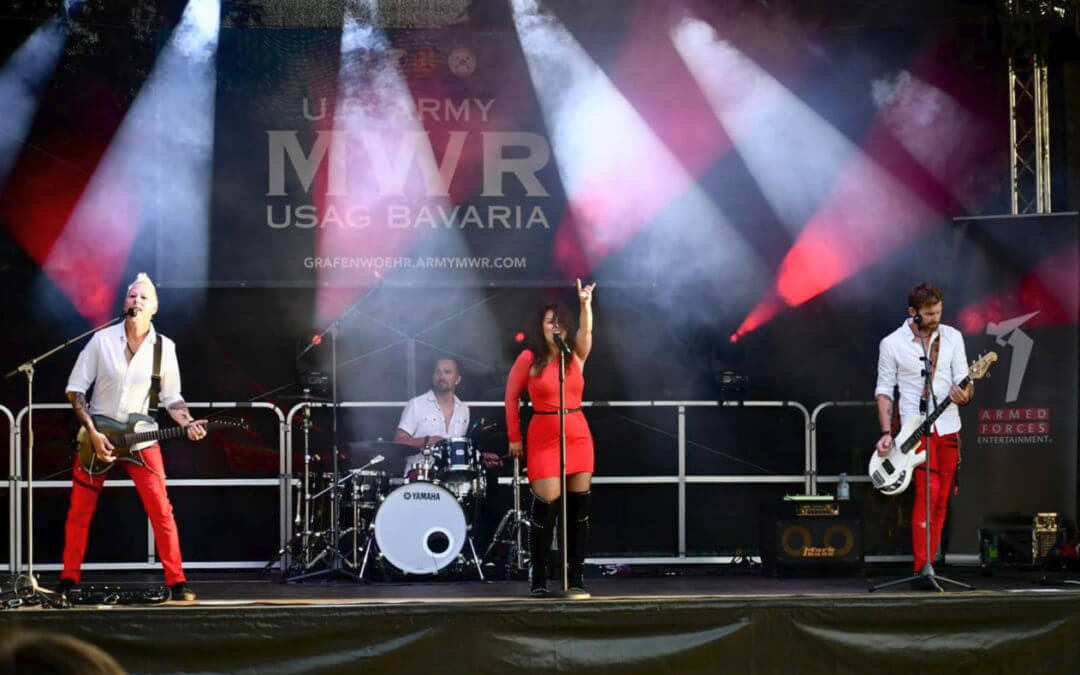 Sweet Siren spends July 4th in Bavaria