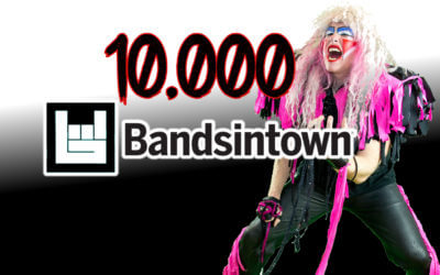 Pop ROCKS passes 10,000 followers on “Bands In Town”