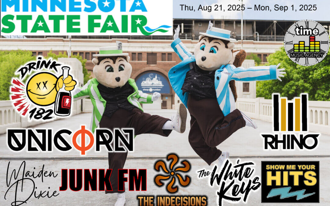 Time Music’s Line Up at the Minnesota State Fair