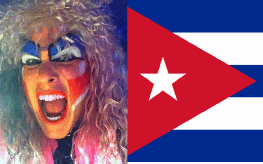 Dee Snider Cuba Flag