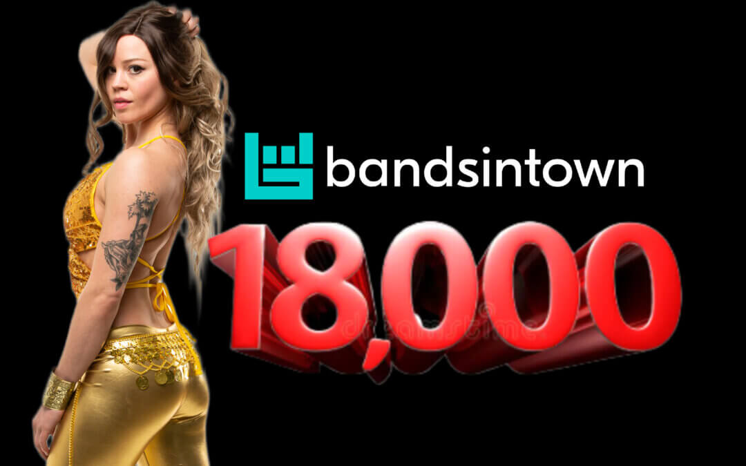Pop Rocks surpasses 18,000 on BandsInTown